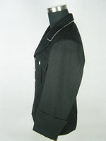 WWII German Elite M32 Officer NCO Black Wool Tunic Jacket