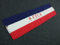 WWII Free France French Resistance FFI & 2x Cross of Lorraine Armband