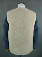 WW1 France French Army Horizon Blue Fur Jerkin Winter Vareuse