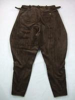 WW2 German Elite SA Breeches Cotton Corduroy Dark Brown