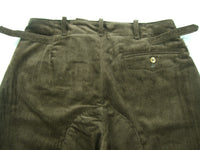 WW2 German Elite SA Breeches Cotton Corduroy Dark Brown