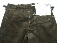 WW2 German Elite SA Breeches Cotton Corduroy Dark Brown