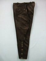 WW2 German Elite SA Breeches Cotton Corduroy Dark Brown