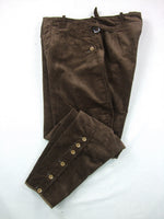 WW2 German Elite SA Breeches Cotton Corduroy Dark Brown