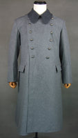Manteau de cheminée finlandais en laine gris clair M22-36 de la Seconde Guerre mondiale