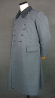 Manteau de cheminée finlandais en laine gris clair M22-36 de la Seconde Guerre mondiale
