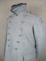 WWII Finnish Light Grey Wool M22-36 Mantel Greatcoat