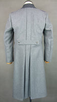 Manteau de cheminée finlandais en laine gris clair M22-36 de la Seconde Guerre mondiale