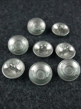 WW1 French Army Hunter Chasseurs Alpins Alpine Buttons Silver 17 mm X8
