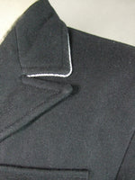 WWII German Elite M32 Officer NCO Black Wool Tunic Jacket