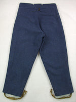 WW1 French Bluish Iron-grey Wool Chasseurs Alpins M1915 M1916 Pants Pantalon M16
