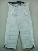 WW2 German Luftwaffe LW Reversible Winter Quilted Pants Blue & White