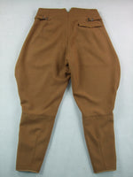 Pantalon de culotte en laine noire M32 de l'élite allemande de la Seconde Guerre mondiale