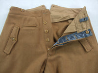 Pantalon de culotte en laine noire M32 de l'élite allemande de la Seconde Guerre mondiale