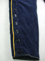 WW1 WW2 Pantalon français en laine gris fer bleuté Chasseurs Alpins M1920 M1922