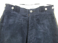 WW1 WW2 Pantalon français en laine gris fer bleuté Chasseurs Alpins M1920 M1922