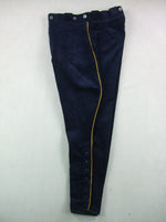 WW1 WW2 Pantalon français en laine gris fer bleuté Chasseurs Alpins M1920 M1922