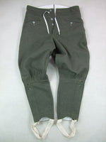 Pantalon en laine gris pierre allemand de la Première Guerre mondiale