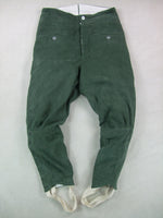 Pantalon en laine gris pierre allemand de la Première Guerre mondiale