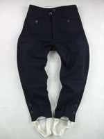 WW1 Austro-Hungarian Blue-grey Wool Riding Trousers For K.K. Mounted Troops