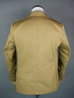 Officier Tunique Saharian Tropical M40 Camiciotto Italien de la Seconde Guerre Mondiale