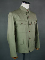Veste tunique de campagne en laine IJA Type 3 T3 du Japon de la Seconde Guerre mondiale