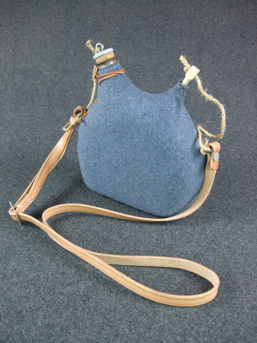 WW1 French M1877 M1915 Horizon Blue Wool Cover Set For 2 Litre