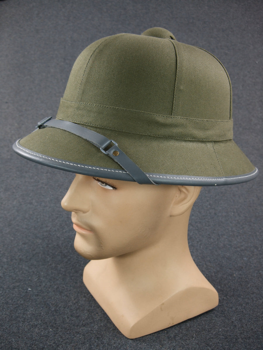 WWII German DAK Wehrmacht Afrikakorps Tropical Pitch Helmet