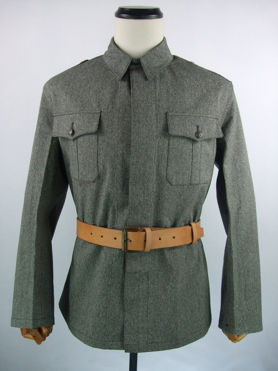 ミリタリー ペプラム TUNIC She's Closet ベスト ジレ ドロストペプラムフロントジップ