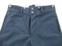 WW1 WW2 French Bluish Iron-grey Wool Chasseurs Alpins M1920 M1922 Pants Pantalon