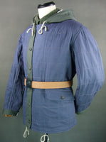 WW2 German Luftwaffe LW Reversible Winter Quilted Parka Blue & White