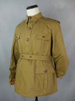 WWII Italian Tropical Troops M1940 Camiciotto Saharian Shirt