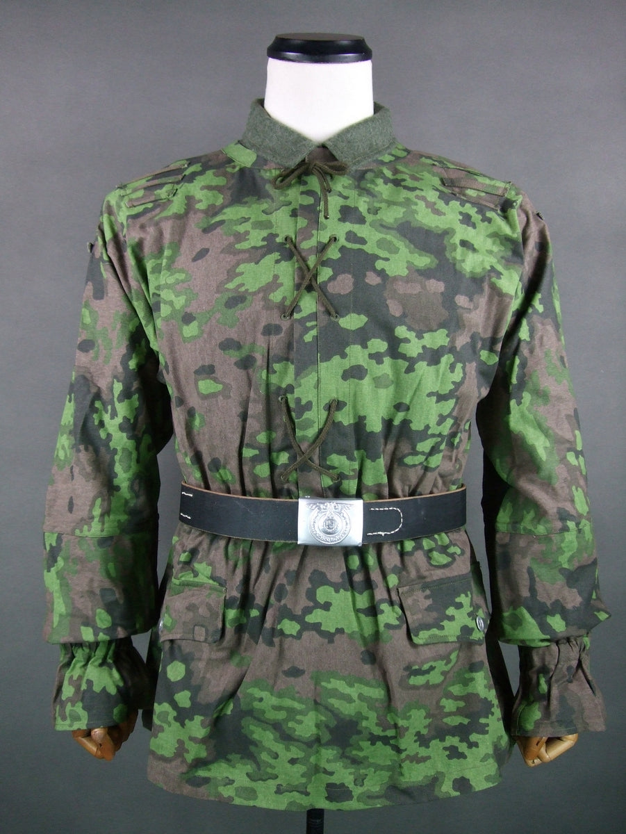 Reproduction German WWII M42 Oak Leaf Reversible Camouflage Smock - Size XL