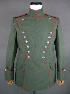 WW1 German M1910 Field-Grey Wool Uhlanka For The Royal Prussian Uhlan Tunic
