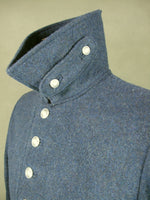 WW1 French Bluish Iron-grey Wool Chasseurs Alpins 1891 M1916 Tunic Vareuse