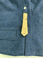 WW1 French Bluish Iron-grey Wool Chasseurs Alpins 1891 M1916 Tunic Vareuse