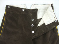 WW1 French Infantry Artillery Worker Corduroy Pantalon Trousers