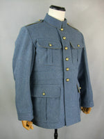 WW1 French Horizon Blue Wool Officer Tunic Bleu Horizon Vareuse Modèle M1915