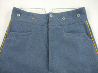 WW1 French Army 1915 Horizon Blue Officer Breeches Bleu Horizon