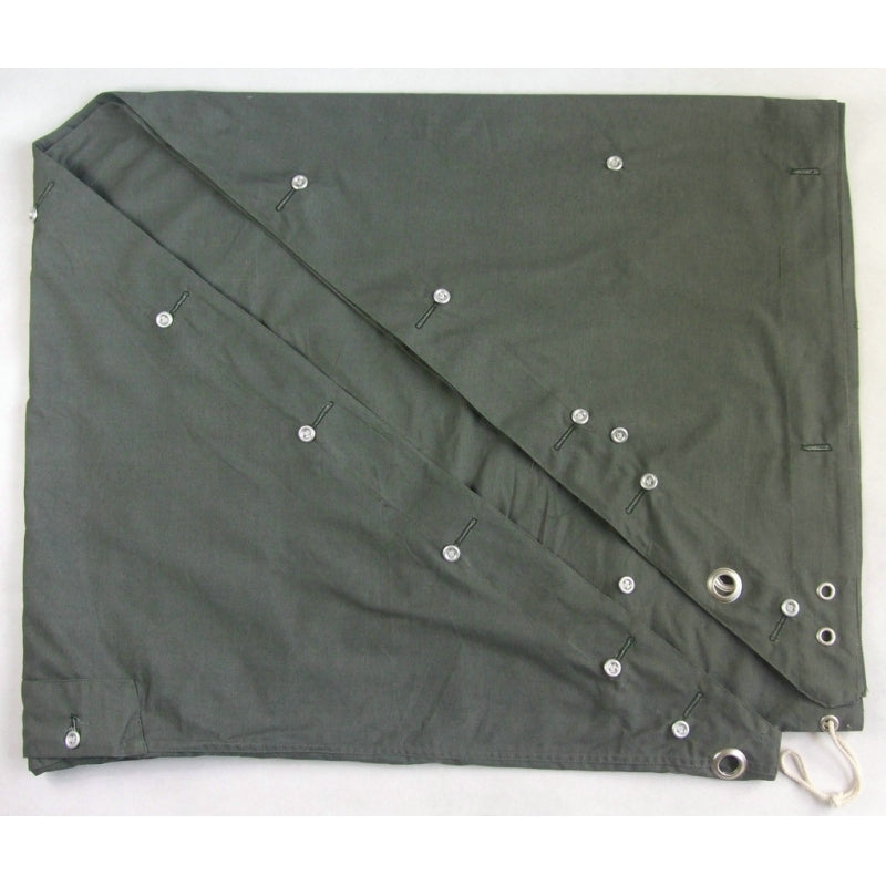 finnish army tent WWII World War 2 Finland Grey| Hikimilitariashop Choose Color/Model:Holes Gloss Black Without Lower Fairings +1