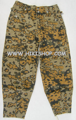 WWII German Elite OAK Camo M43 Field Trousers Pants