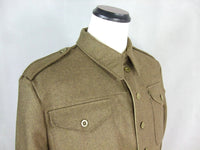 WWII Great Britain British Army P40 Battle Dress Uniform Wool Jacket Tunic