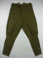 WWII Czechoslovak Green Wool VZ.21 VZ21 Field Pants Breeches