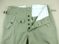WWII German M36 Mountain Troops Pants Grey Heavy Cotton