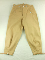 Pantalon des troupes de montagne allemandes M37 de la Seconde Guerre mondiale, sable