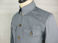 WW2 China Chinese Officer KMT Field Jacket Tunic Grey Gray