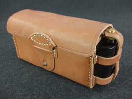 WWII IJA Rear Ammo Pouch With Oil Box