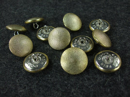 WWII German Officer Pebble Grain Tunic Button Gold