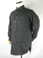 WWII German Heer Elite M43 Service Shirt Black Cotton