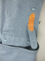 WW1 French Army M1915 Horizon Blue Double Breasted Greatcoat Bleu Horizon Pardessus